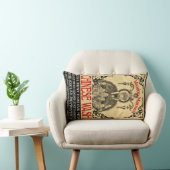 ブードゥーのママChinese Wash Art Pillowの ランバークッション (椅子)