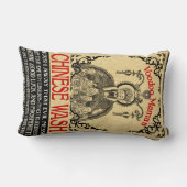 ブードゥーのママChinese Wash Art Pillowの ランバークッション (裏面)