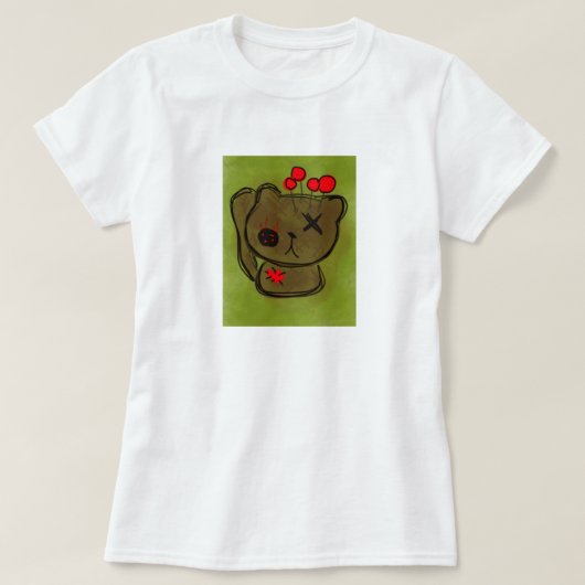 ブードゥーの子猫 Tシャツ (デザイン正面)
