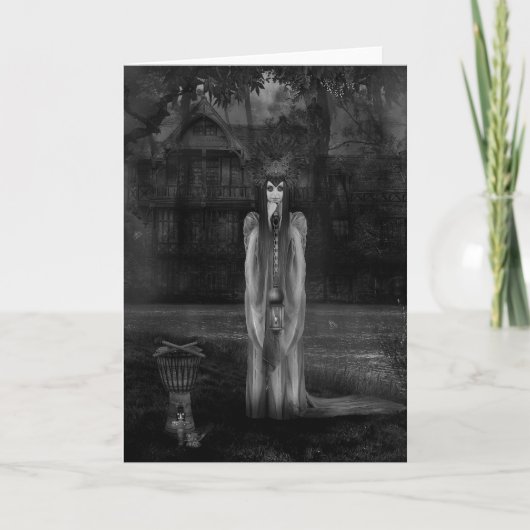 ブードゥーの挨拶状 カード (正面)