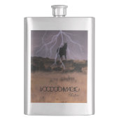ブードゥーの魔法の"一服"旅行フラスコ フラスク (正面)
