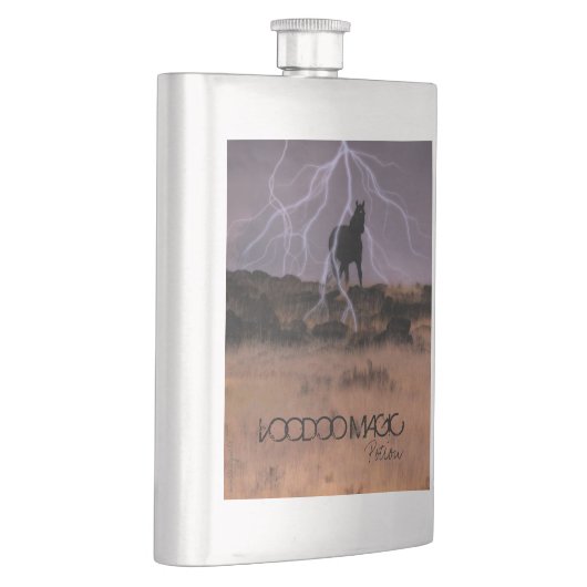 ブードゥーの魔法の"一服"旅行フラスコ フラスク (右)
