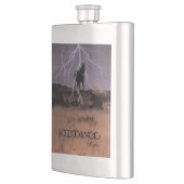 ブードゥーの魔法の"一服"旅行フラスコ フラスク (左)