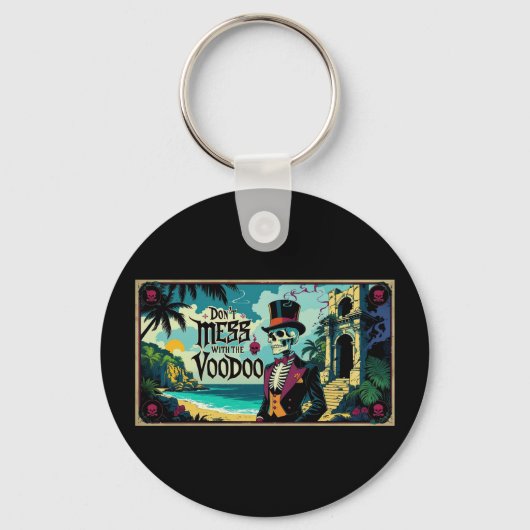 ブードゥーを汚すな キーホルダー (正面)