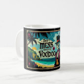 ブードゥーを汚すな コーヒーマグカップ (正面左)
