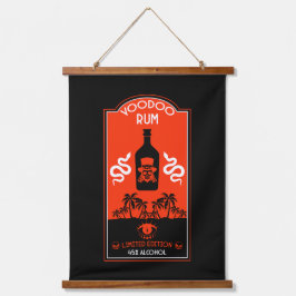 ブードゥーカリブのラム 吊り下げ型タペストリー