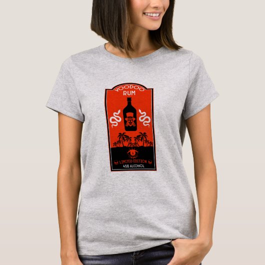 ブードゥーカリブのラム Tシャツ (正面)