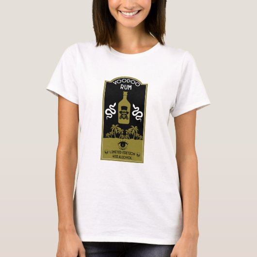ブードゥーカリブのラム Tシャツ (正面)