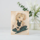 ブードゥーゴシックラグドール ポストカード (スタンド正面)