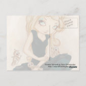 ブードゥーゴシックラグドール ポストカード (裏面)