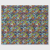 ブードゥーシュガースカル ラッピングペーパー (フラット)