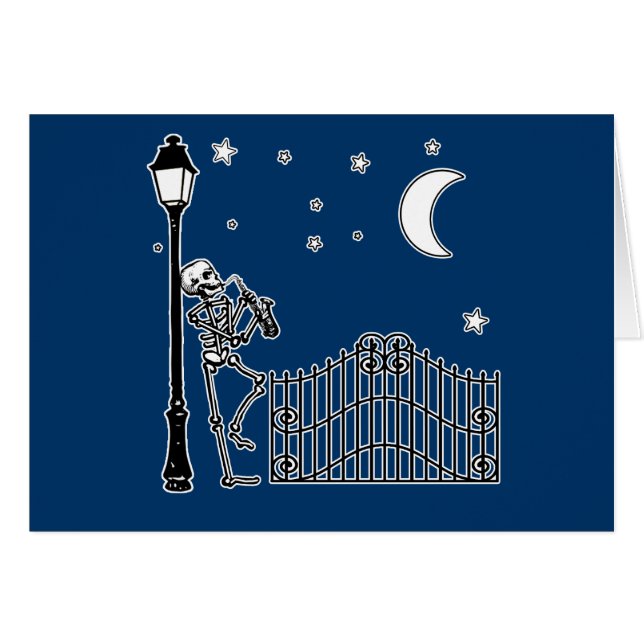 ブードゥージャズサクソフォーンプレーヤー (正面横)