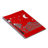 ブードゥージャズサクソフォーンプレーヤー ノートブック (右側)