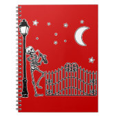 ブードゥージャズサクソフォーンプレーヤー ノートブック (正面)