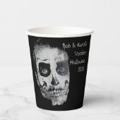 ブードゥースマイルハローウィンパーティ紙カップ 紙コップ (正面)