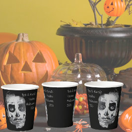 ブードゥースマイルハローウィンパーティ紙カップ 紙コップ