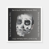 ブードゥースマイルハローウィンパーティ スタンダードカクテルナプキン (正面)