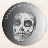 ブードゥースマイルハローウィンパーティ ラウンドペーパーコースター (正面)