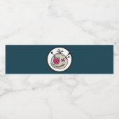 ブードゥートークンウォーターボトルラベル(8" x 2.125インチ) ペットボトルラベル (シングルラベル)