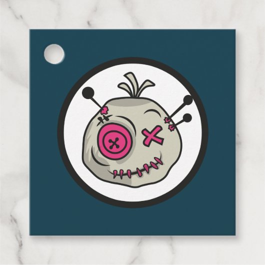 ブードゥートークンスクエアメッセージカード フェイバータグ (正面)