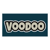 ブードゥートークン光沢ポスター ポスター (正面)