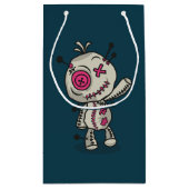 ブードゥートークン抱き枕 – 中、光沢 スモールペーパーバッグ (裏面)