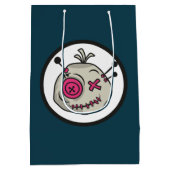 ブードゥートークン抱き枕 – 中、光沢 ミディアムペーパーバッグ (裏面)