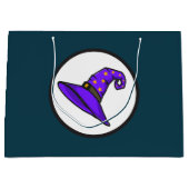 ブードゥートークン抱き枕 – 大、光沢(魔法) ラージペーパーバッグ (正面)