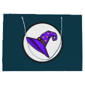 ブードゥートークン抱き枕 – 大、光沢(魔法) ラージペーパーバッグ (裏面)