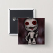 ブードゥードリー 缶バッジ (正面&裏面)