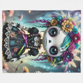 ブードゥードルズフリースブランケット フリースブランケット (正面(横))