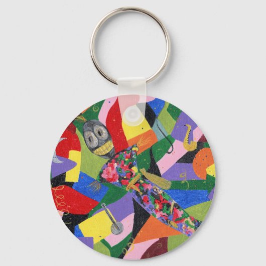 ブードゥードールキーチェーン キーホルダー (正面)