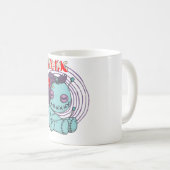 ブードゥード考えるールのお前 コーヒーマグカップ (正面右)