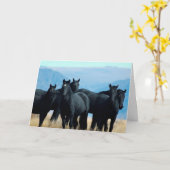 ブードゥーバンドグリーティングカード カード (黄色い花)