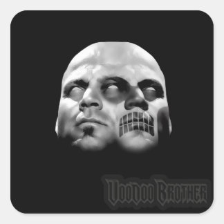ブードゥーブラザーEPステッカー スクエアシール