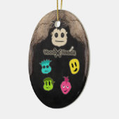 ブードゥーヘッズ～洞窟 セラミックオーナメント (左)