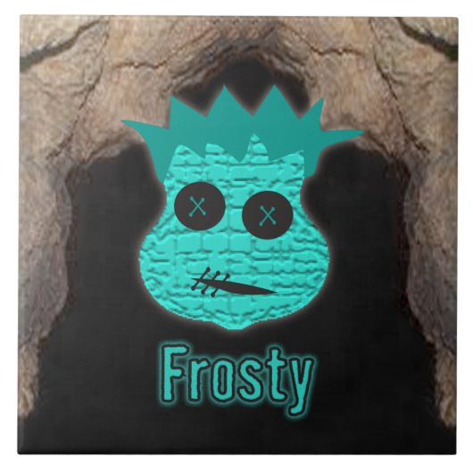 ブードゥーヘッズ～洞窟 タイル (正面)