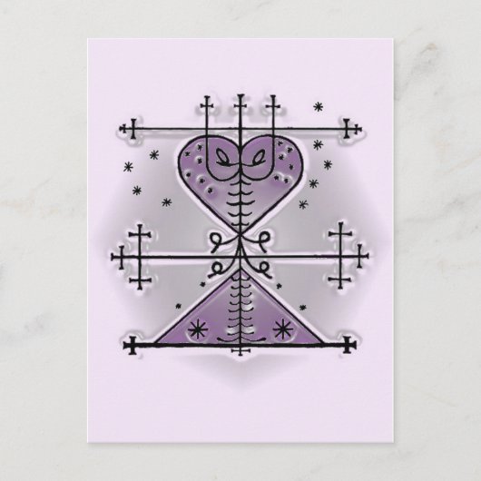 ブードゥーベフォーマンマンマンブリジット ポストカード (正面)