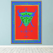 ブードゥーボーソスピリットキャンバス キャンバスプリント (インサイチュ (ウッドフロア))