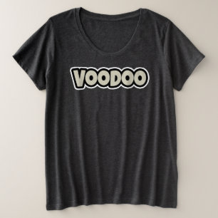 ブードゥーメダル女子プラスサイズ基本Tシャツ プラスサイズTシャツ