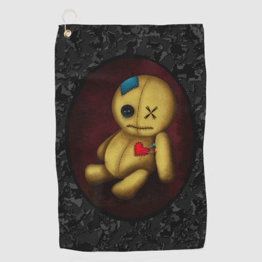 ブードゥーラグドール ゴルフタオル (正面)