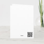 ブードゥー人形のバレンタインデー カード (裏面)