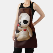 ブードゥー人形の恋の漫画 エプロン (インサイチュ)