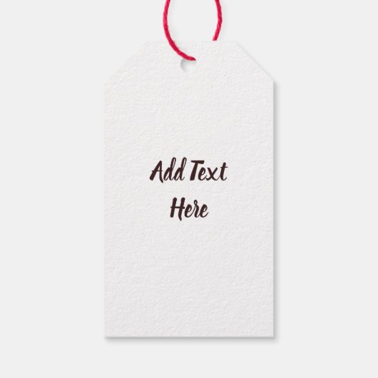 ブードゥー人形の恋の漫画 ギフトタグ (裏面)