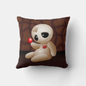 ブードゥー人形の恋の漫画 クッション (裏面)