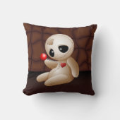 ブードゥー人形の恋の漫画 クッション (正面)