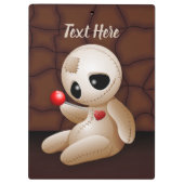 ブードゥー人形の恋の漫画 クリップボード (裏面)