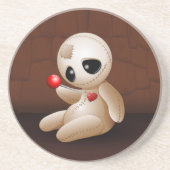 ブードゥー人形の恋の漫画 コースター (正面)