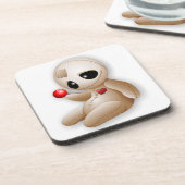 ブードゥー人形の恋の漫画 コースター (左側)