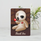 ブードゥー人形の恋の漫画 サンキューカード (スタンド正面)